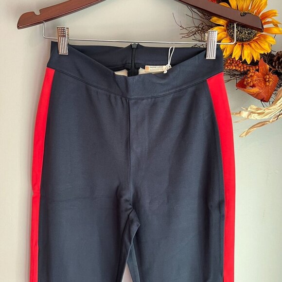Marine Layer Archive Jordan Ponte Pant Sz 0 in Navy Colorblock - Picture 3 of 9